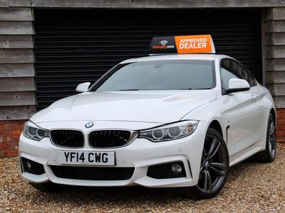 Used BMW 420 M Sport 2014 White Coupe