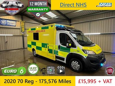 Used Fiat Ducato 180 HP (132 kW) 2020 Yellow Van