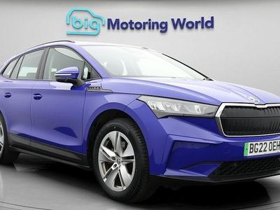 Blue Used 2022 Skoda Enyaq iV ecoSuite SUV | £16,700 (Fair price)