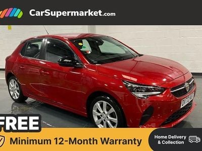 Used Vauxhall Corsa Design Edition 75 HP (55 kW) 2022 Red Hatchback