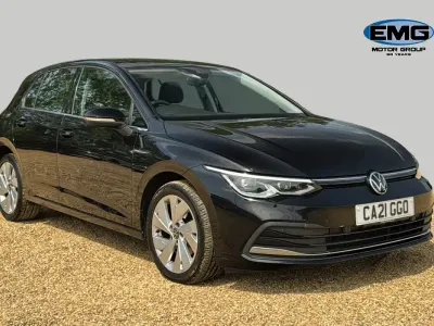 Used VW Golf VII Style 150 HP (110 kW) 2021 Black Hatchback