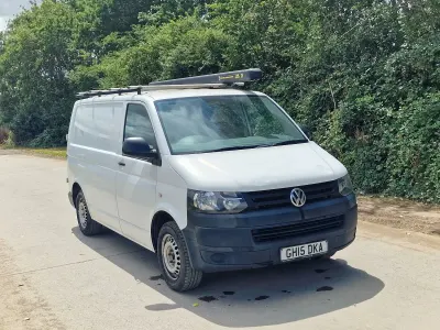Used VW T5 Startline 84 HP (61 kW) 2015 White Van