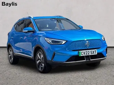 Usado MG ZS Trophy 114 kW (156 HP) 2022 Azul SUV