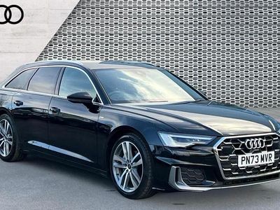Used Audi A6 S-Line 204 HP (150 kW) 2023 Black Estate