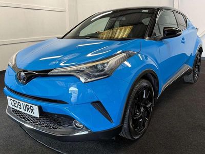 Used Toyota C-HR 116 HP (85 kW) 2019 Blue/black SUV