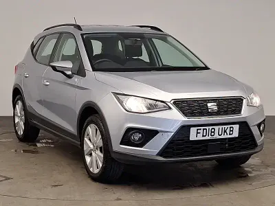 Used Seat Arona SE 95 HP (69 kW) 2018 Silver SUV