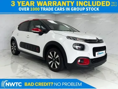 Used Citroën C3 Flair 82 HP (60 kW) 2018 White Hatchback