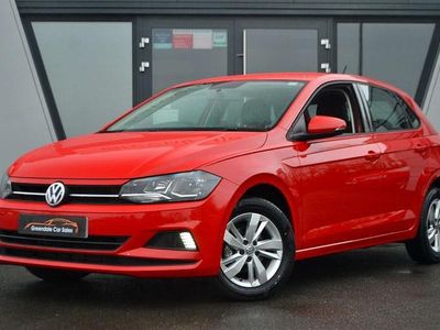 Used VW Polo SE 95 HP (69 kW) 2019 Red Hatchback