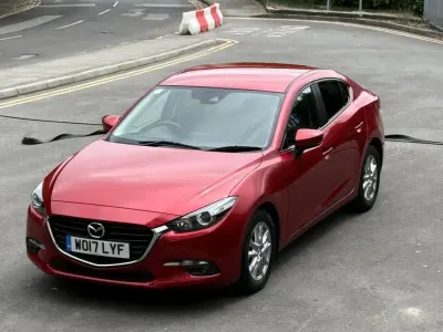 Used Mazda 3 2017 Red Sedan