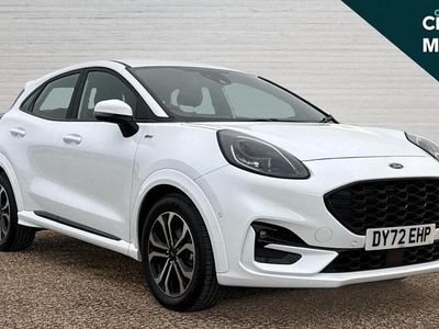 White Used 2022 Ford Puma ST-Line Hatchback | £15,499 (Fair price)