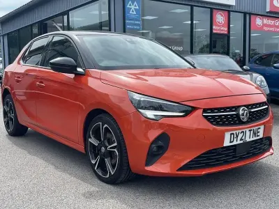 Used Vauxhall Corsa Elite 2021 Orange Hatchback