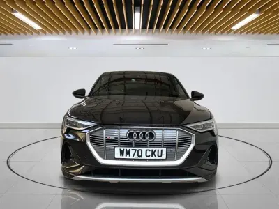 Used Audi e-tron S-Line 300 kW (408 HP) 2020 Black SUV
