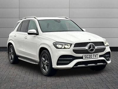 White Used 2020 Mercedes GLE300 AMG Line Premium SUV | £34,650 (Fair price)