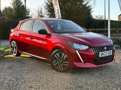 Red Used 2022 Peugeot 208 Allure Premium Hatchback | £13,779 (Fair price)