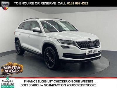 White Used 2018 Skoda Kodiaq SE L SUV | £18,970 (Fair price)