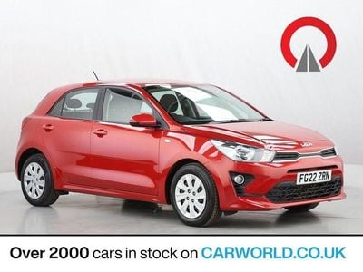 Red Used 2022 Kia Rio Hatchback | £10,700 (Good price)