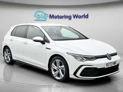 Used VW Golf VIII R-line 150 HP (110 kW) 2022 White Hatchback