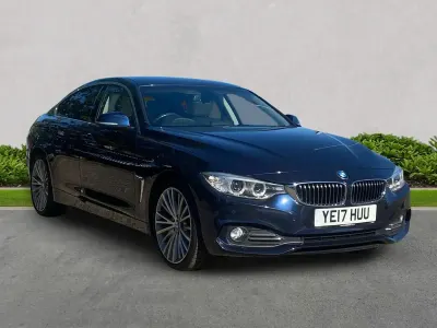 Used BMW 420 Luxury Line 190 HP (139 kW) 2017 Blue Hatchback
