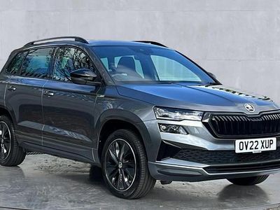 Used Skoda Karoq SportLine 150 HP (110 kW) 2022 Grey SUV