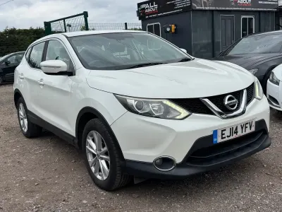Used Nissan Qashqai Acenta 115 HP (84 kW) 2014 White SUV