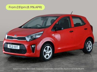 Used Kia Picanto 66 HP (48 kW) 2021 Red Hatchback