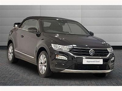 Black Used 2021 VW T-Roc Cabriolet Design Cabriolet | £17,890 (Fair price)