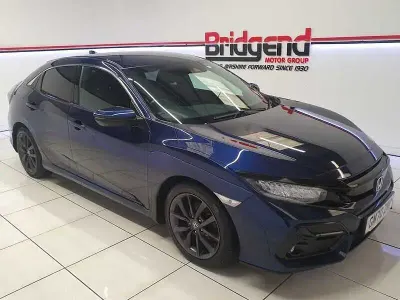 Used Honda Civic SR 126 HP (92 kW) 2020 Blue Hatchback