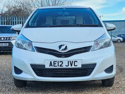 Used Toyota Vitz 2025 White Hatchback