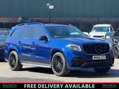 Begagnad Mercedes GLS63 AMG AMG 2016 Blå SUV