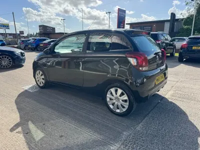 Used Peugeot 108 Active 68 HP (50 kW) 2016 Raven black Hatchback