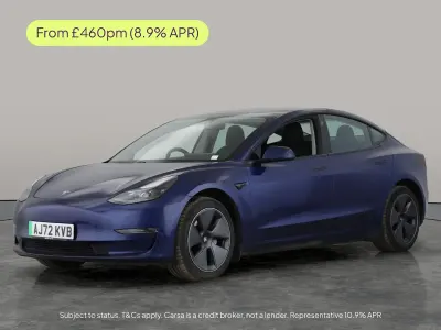 Used Tesla Model 3 Long Range AWD 366 kW (498 HP) 2022 Blue Sedan