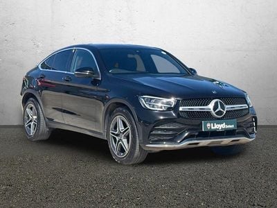 Begagnad Mercedes GLC220 AMG line 194 HK (142 kW) 2020 Svart Sportkupé
