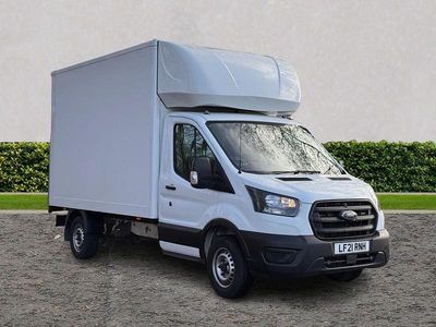Used Ford Transit 130 HP (95 kW) 2021 White Cabriolet