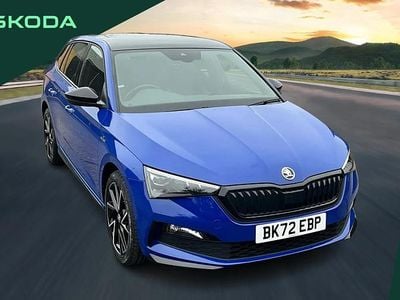 Blue Used 2022 Skoda Scala Monte Carlo Hatchback | £13,750 (Fair price)
