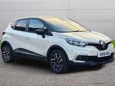 Cream/black Used 2019 Renault Captur Iconic SUV | £8,895 (Fair price)