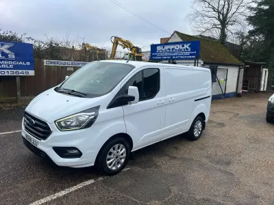Used Ford Transit Custom Limited 130 HP (95 kW) 2018 White Van