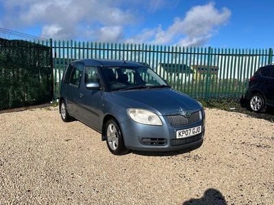Used Skoda Roomster 105 HP (77 kW) 2007 Grey MPV