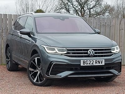 Used VW Tiguan Allspace R-line 150 HP (110 kW) 2022 Grey SUV