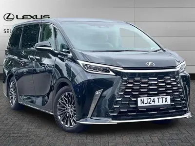 Used Lexus LM350h 250 HP (183 kW) 2024 Black MPV