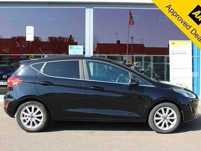 Used Ford Fiesta Titanium X 125 HP (91 kW) 2019 Black Hatchback