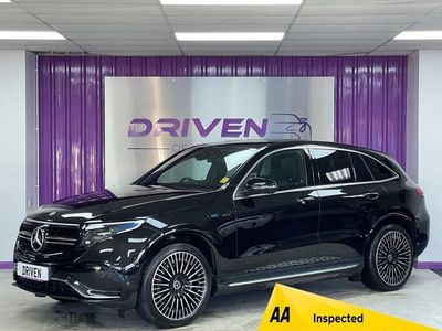 Used Mercedes EQC400 AMG line 300 kW (408 HP) 2021 Black SUV