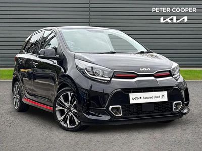 Used Kia Picanto GT-Line 99 HP (72 kW) 2023 Black Hatchback
