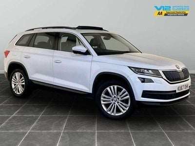 White Used 2017 Skoda Kodiaq SE L SUV | £17,795 (Good price)
