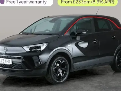 Used Vauxhall Crossland S 131 HP (96 kW) 2023 Black SUV