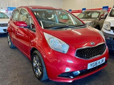 Used Kia Venga 89 HP (65 kW) 2016 Red Hatchback