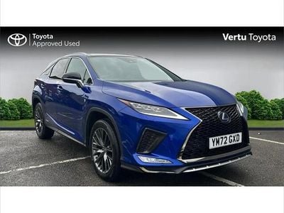 Used Lexus RX450h Sport Line 313 HP (230 kW) 2022 Blue SUV