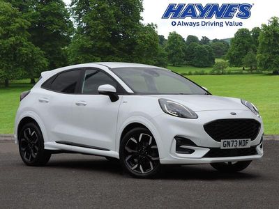 White Used 2023 Ford Puma ST-Line X Hatchback | £16,799 (Fair price)