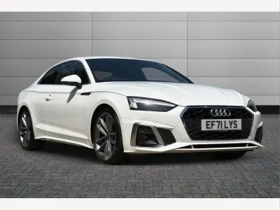 Used Audi A5 S-Line 147 HP (108 kW) 2022 White Coupe