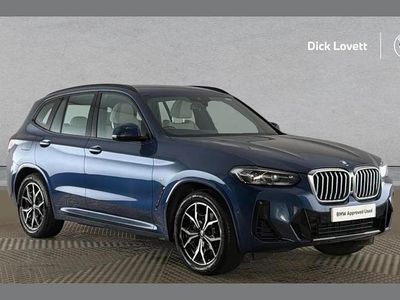 Used BMW X3 M Sport 180 HP (132 kW) 2022 Blue SUV