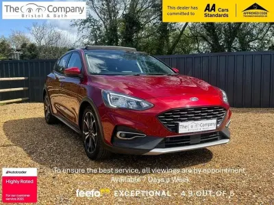 Usado Ford Focus Active X 2019 Rojo Utilitario